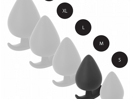 ADDICTED TOYS - ANAL PLUG SILICONE SIZE M 6.6 CM