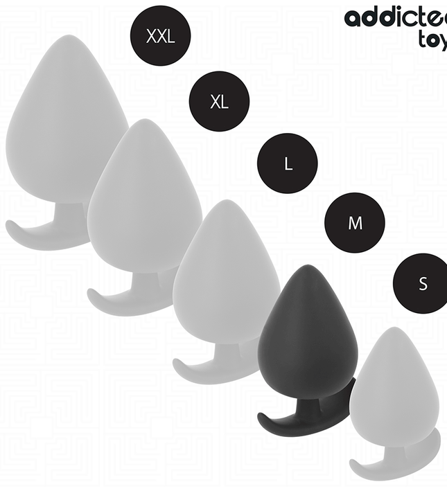 ADDICTED TOYS - ANAL PLUG SILICONE SIZE M 6.6 CM