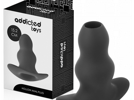 ADDICTED TOYS - HOLLOW ANAL PLUG SILICONE SIZE XXL 15.2 CM