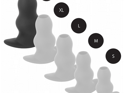 ADDICTED TOYS - HOLLOW ANAL PLUG SILICONE SIZE XXL 15.2 CM