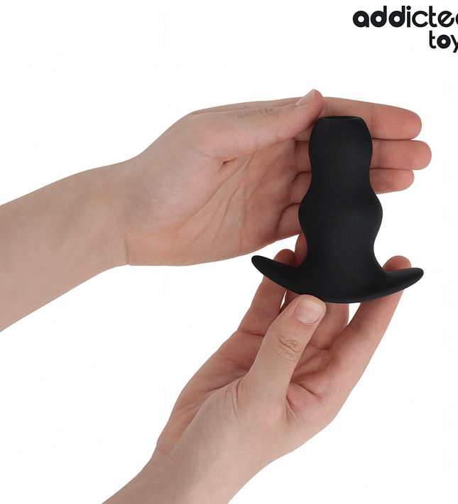 ADDICTED TOYS - HOLLOW ANAL PLUG SILICONE SIZE M 9.6 CM