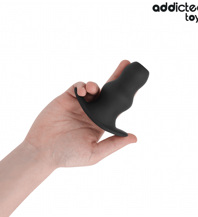 ADDICTED TOYS - HOLLOW ANAL PLUG SILICONE SIZE M 9.6 CM