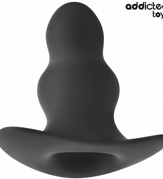 ADDICTED TOYS - HOLLOW ANAL PLUG SILICONE SIZE M 9.6 CM