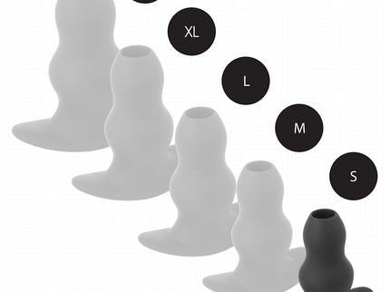 ADDICTED TOYS - HOLLOW ANAL PLUG SILICONE SIZE S 7.3 CM