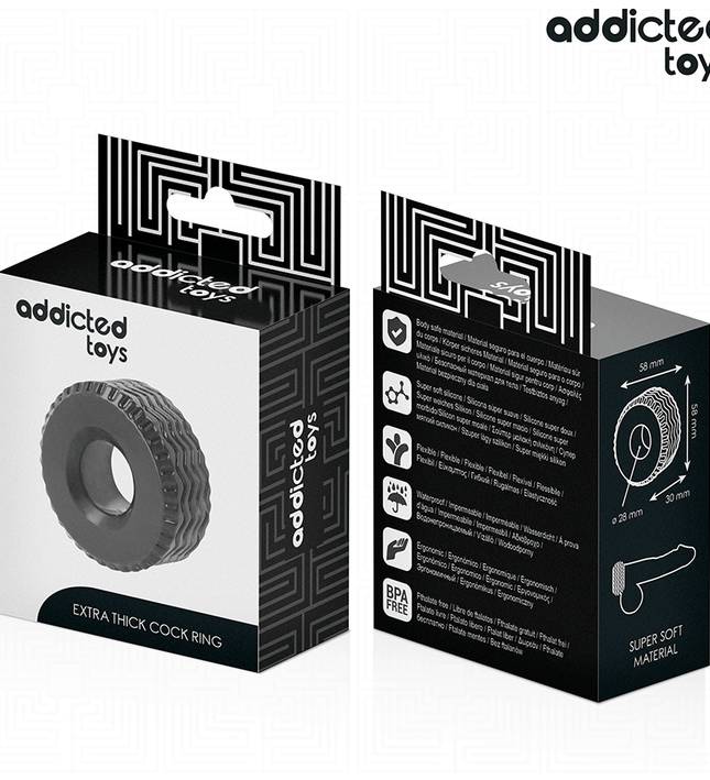 ADDICTED TOYS - EXTRA THICK COCK RING