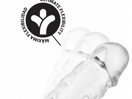 ADDICTED TOYS - TRANSPARENT PENIS SHEATH SIZE M 27 CM