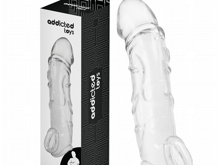 ADDICTED TOYS - TRANSPARENT PENIS EXTENSON 27 CM