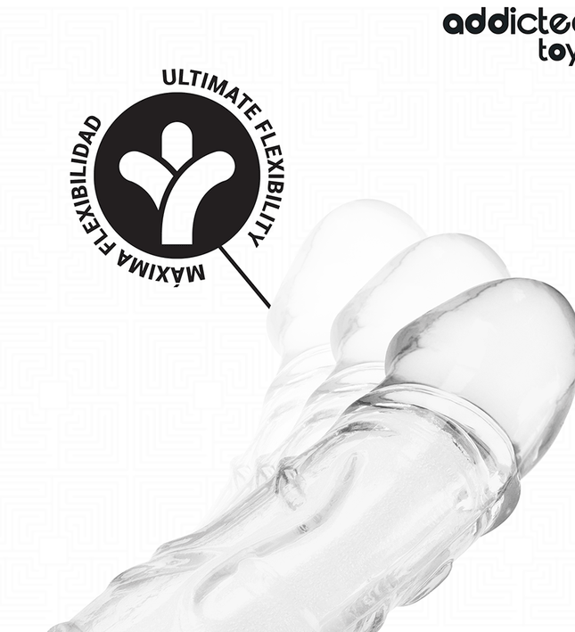 ADDICTED TOYS - TRANSPARENT PENIS EXTENSON 27 CM