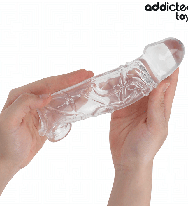 ADDICTED TOYS - TRANSPARENT PENIS EXTENSON 27 CM