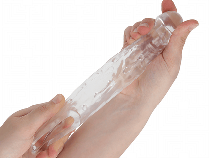 ADDICTED TOYS - TRANSPARENT PENIS SHEATH SIZE M 27 CM