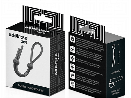 ADDICTED TOYS - SILICONE ROPE FOR THE DOUBLE LOOP PENIS