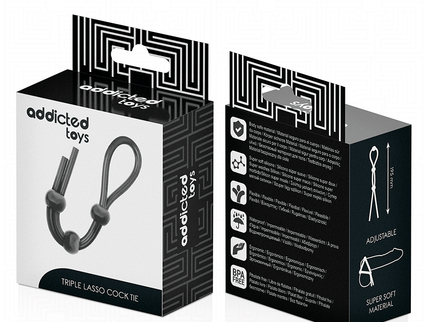 ADDICTED TOYS - SILICONE ROPE FOR THE TRIPLE LOOP PENIS