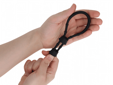 ADDICTED TOYS - ADJUSTABLE SILICONE ROPE FOR THE PENIS