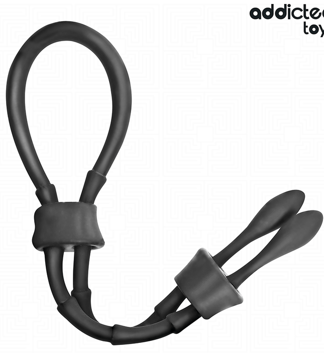 ADDICTED TOYS - ADJUSTABLE SILICONE ROPE FOR THE PENIS