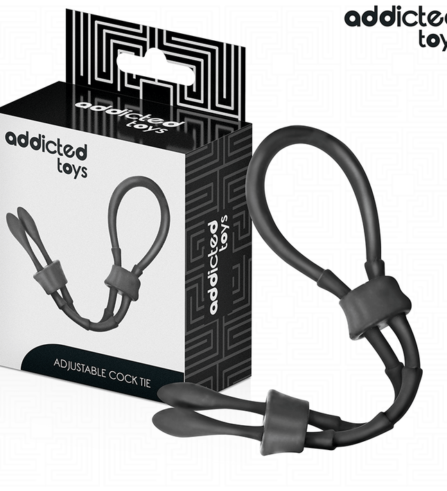 ADDICTED TOYS - ADJUSTABLE SILICONE ROPE FOR THE PENIS