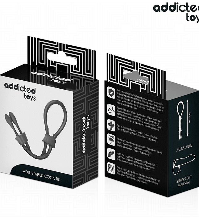 ADDICTED TOYS - ADJUSTABLE SILICONE ROPE FOR THE PENIS