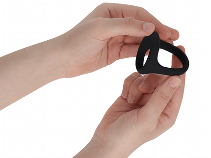 ADDICTED TOYS - THICK TRIPLE PENIS RING