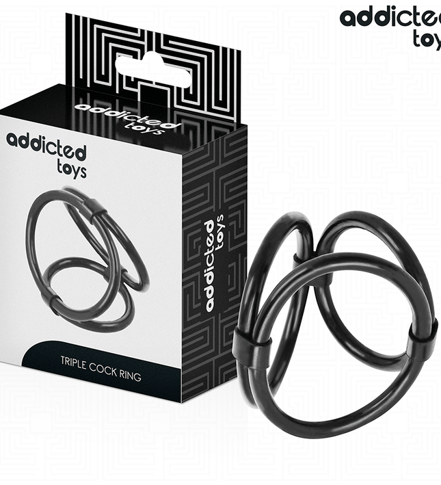 ADDICTED TOYS - TRIPLE PENIS RING