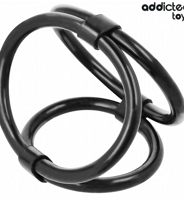 ADDICTED TOYS - TRIPLE PENIS RING