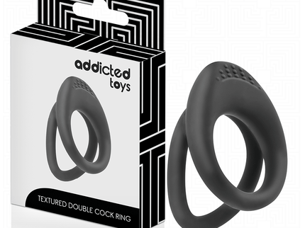 ADDICTED TOYS - DOUBLE TEXTURED PENIS RING