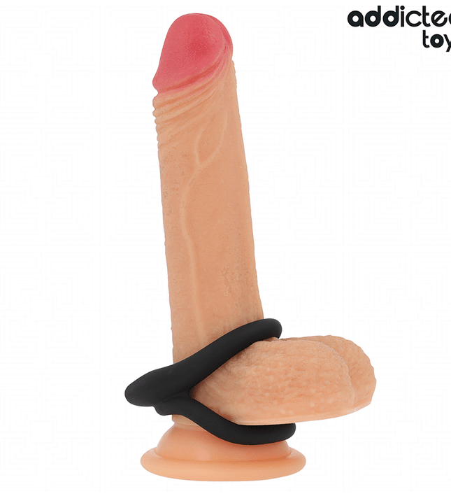 ADDICTED TOYS - DOUBLE TEXTURED PENIS RING