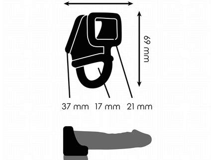 ADDICTED TOYS - PENIS CAGE RING
