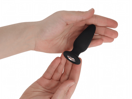 ADDICTED TOYS - ANAL PLUG WITH JEWEL SILICONE SIZE S 8.8 CM