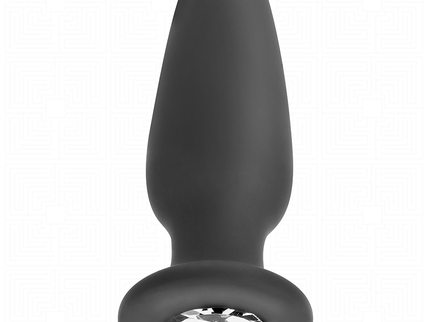 ADDICTED TOYS - ANAL PLUG WITH JEWEL SILICONE SIZE M 10.4 CM
