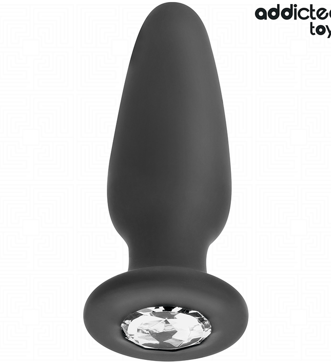 ADDICTED TOYS - ANAL PLUG WITH JEWEL SILICONE SIZE L 12.6 CM