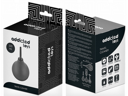 ADDICTED TOYS - TRAVEL ANAL CLEANER SIZE L 220 ML