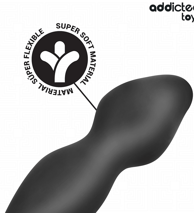 ADDICTED TOYS - ANAL PLUG WITH RING SILICONE MODEL 2