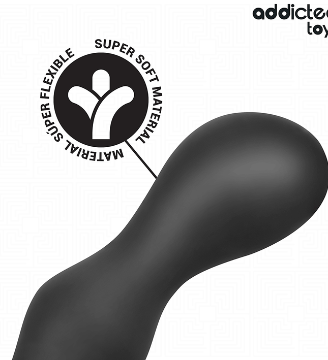 ADDICTED TOYS - ANAL PLUG WITH RING SILICONE MODEL 3