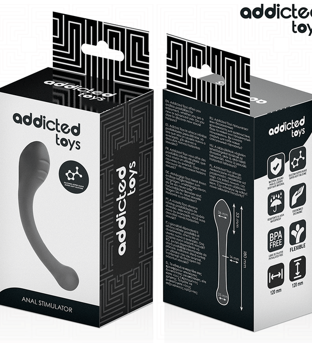 ADDICTED TOYS - ANAL STIMULATOR SILICONE 18 CM