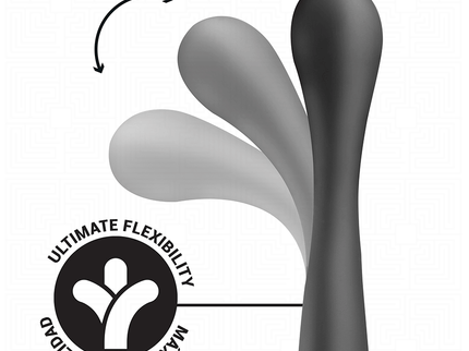 ADDICTED TOYS - DOUBLE ANAL MASSAGER SILICONE 22.5 CM