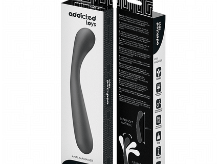 ADDICTED TOYS - DOUBLE ANAL MASSAGER SILICONE 22.5 CM