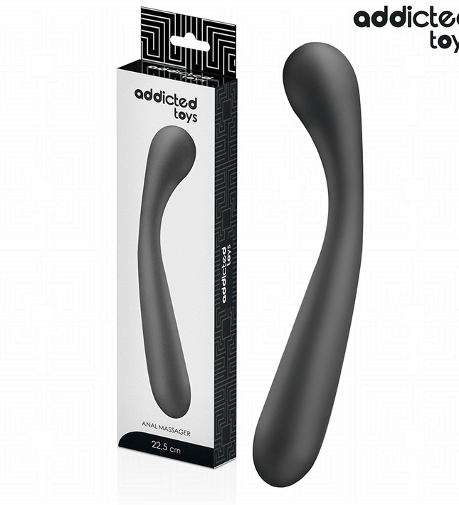 ADDICTED TOYS - DOUBLE ANAL MASSAGER SILICONE 22.5 CM