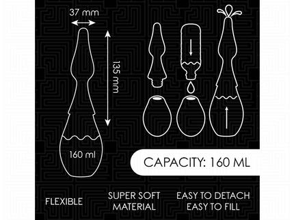 ADDICTED TOYS - TRAVEL CLEANER SILICONE MODEL 1