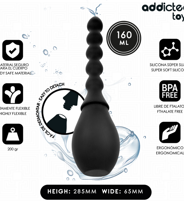 ADDICTED TOYS - TRAVEL CLEANER SILICONE MODEL 2