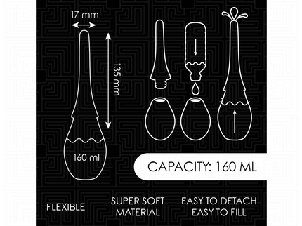 ADDICTED TOYS - TRAVEL CLEANER SILICONE MODEL 3