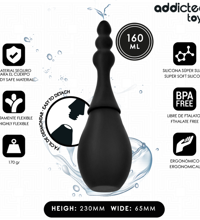 ADDICTED TOYS - TRAVEL CLEANER SILICONE MODEL 4