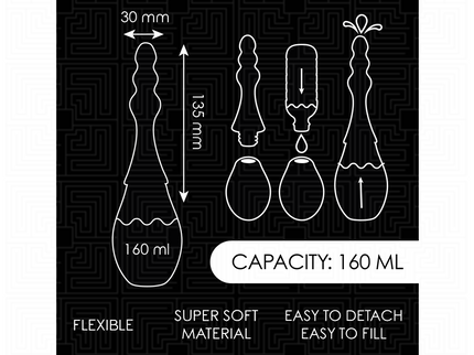 ADDICTED TOYS - TRAVEL CLEANER SILICONE MODEL 4