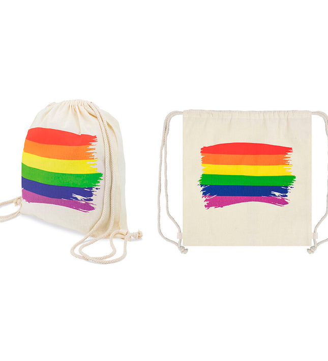 PRIDE - COTTON LGBT FLAG BACKPACK
