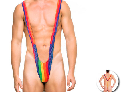 PRIDE - MEN'S TRIKINI RAINBOW FLAG