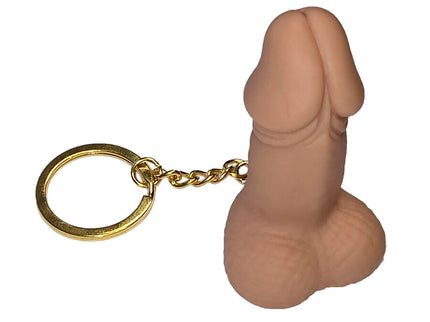 DIABLO PICANTE - WHISTLE KEYCHAIN IN THE SHAPE OF A PENIS IN FLESH COLOR