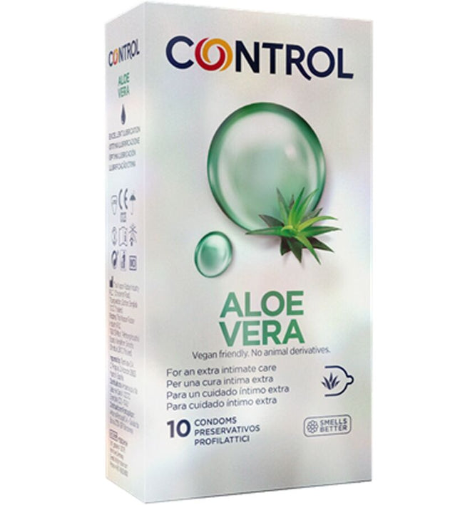 CONTROL - CONDOMS WITH ALOE VERA 10 UNITS