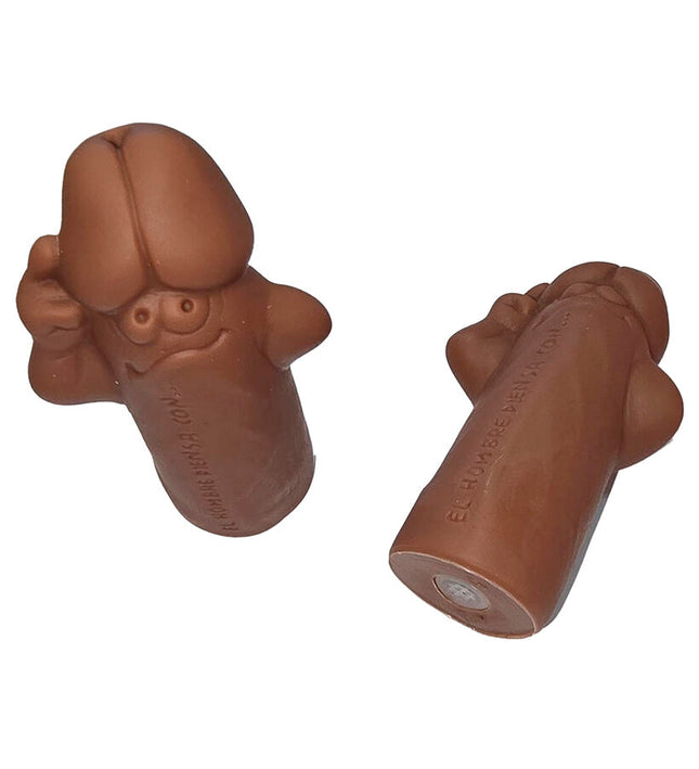 DIABLO PICANTE - WPENIS SHAPED WHISTLE IN BROWN COLOR