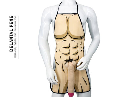 DIABLO PICANTE - 3D PENIS APRON MUSCULAR AND BOLD