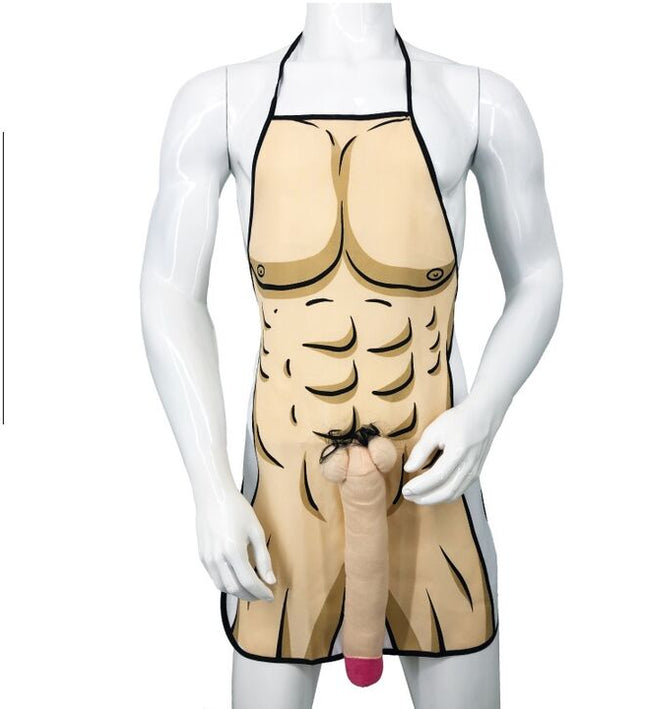 DIABLO PICANTE - 3D PENIS APRON MUSCULAR AND BOLD