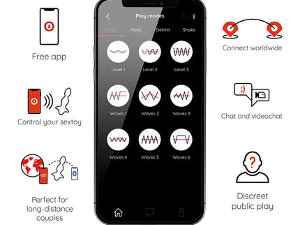 ONINDER CUTE - LOVE BUTT VIBRATING ANAL PLUG DILATOR - FREE WORLDWIDE APP