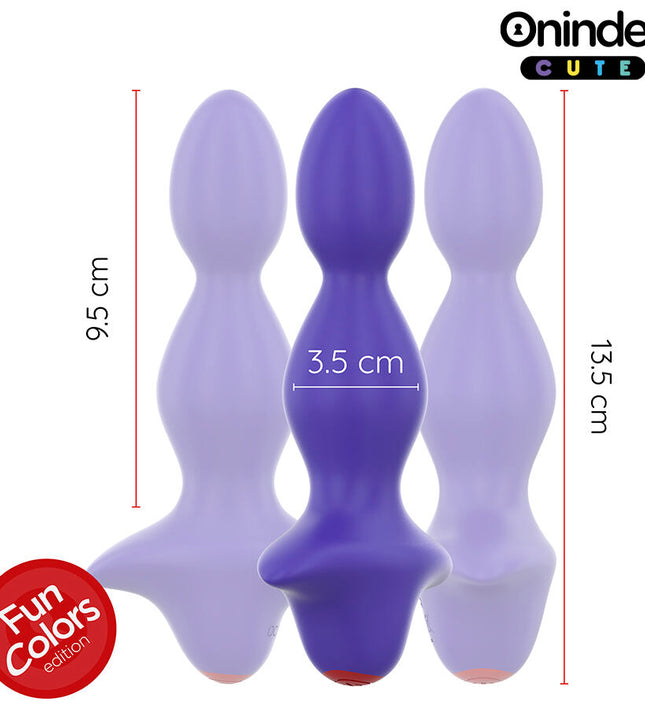 ONINDER CUTE - LOVE BUTT VIBRATING ANAL PLUG DILATOR - FREE WORLDWIDE APP